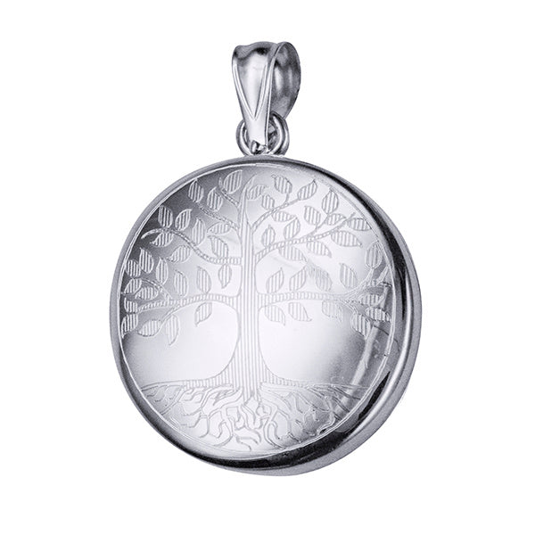 Silver Tree Of Life Memorial Locket