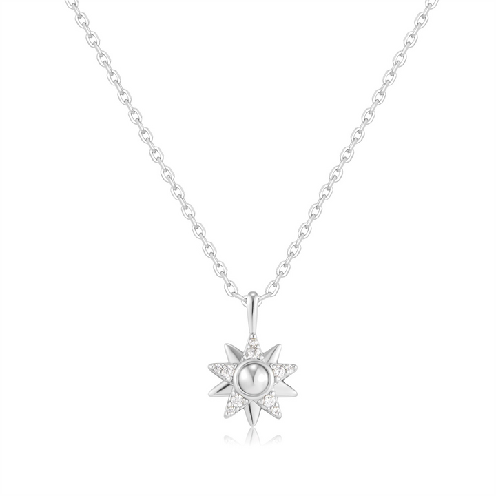Ania Haie Silver Sun Necklace
