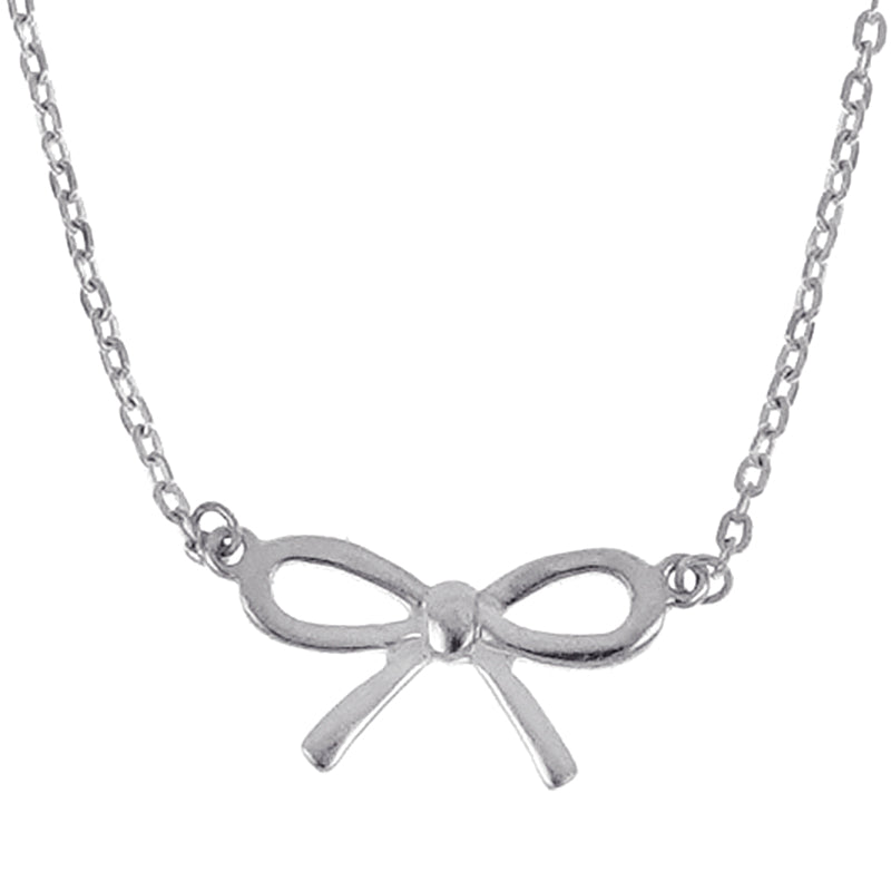 Silver Box Necklace
