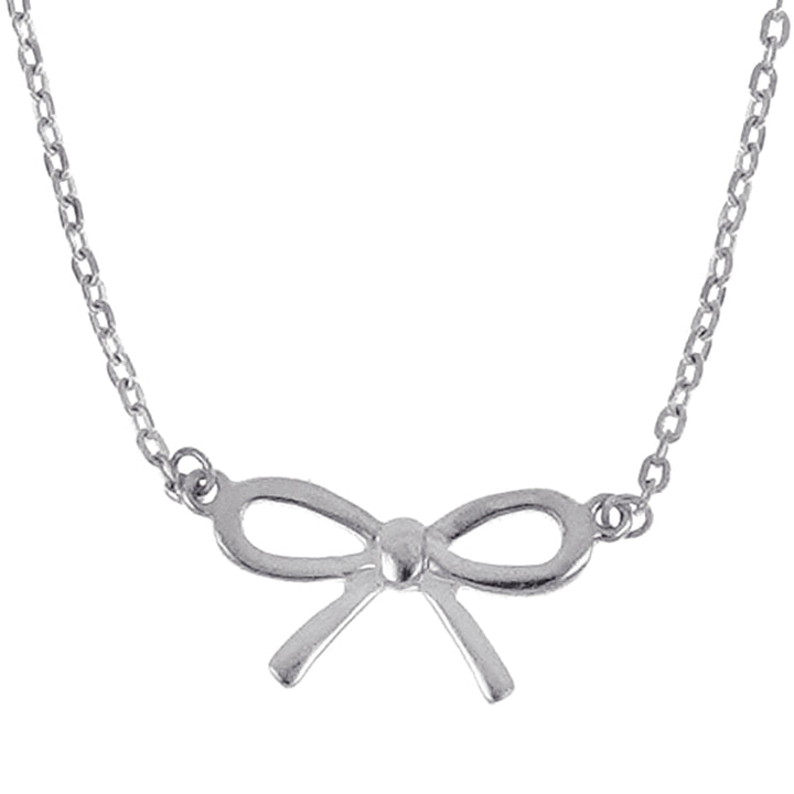 Silver Box Necklace