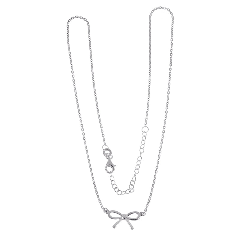 Silver Box Necklace