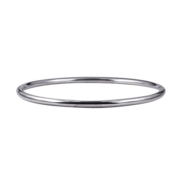 Silver 3MM X 64MM Bangle