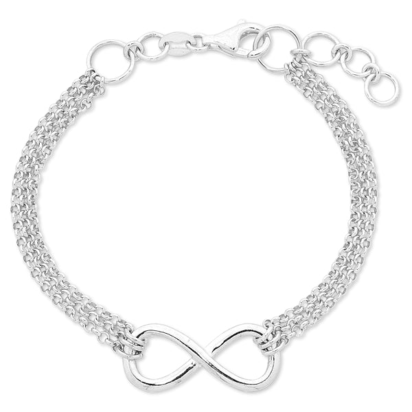 Silver Infinity Bracelet