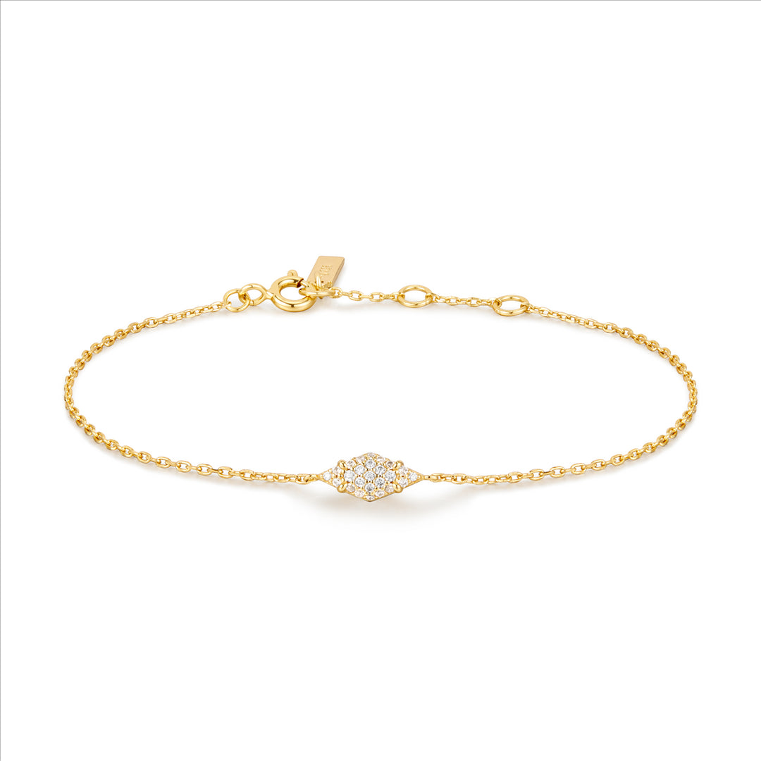 Ania Haie YG Plated CZ Bracelet