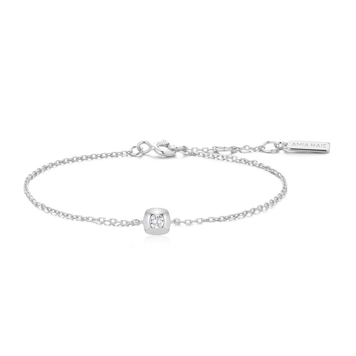 Ania Haie Silver Bezel CZ Bracelet