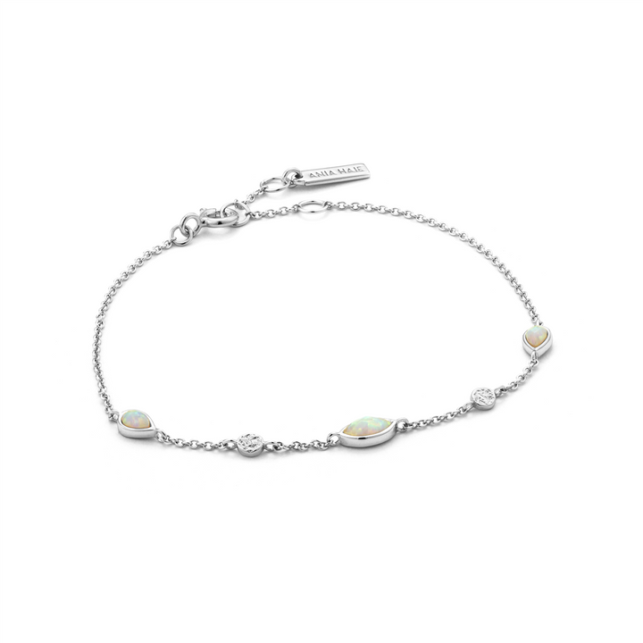 Ania Haie Silver Opal Bracelet