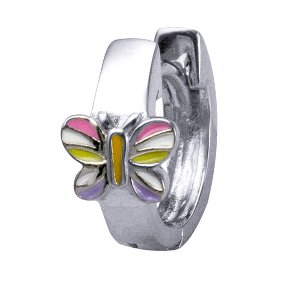 Silver Butterfly Huggies
