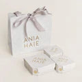 Ania Haie Gold Texture Small Huggie Hoop Earrings