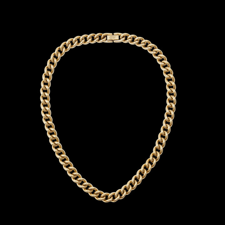 YG Plated Chunky Curb Chain 41CM