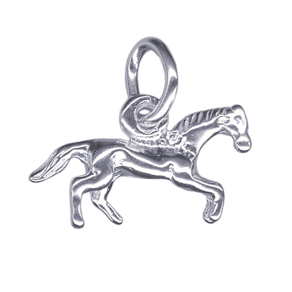 Silver Horse Charm