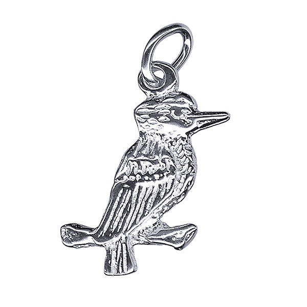 Silver Kookaburra Charm