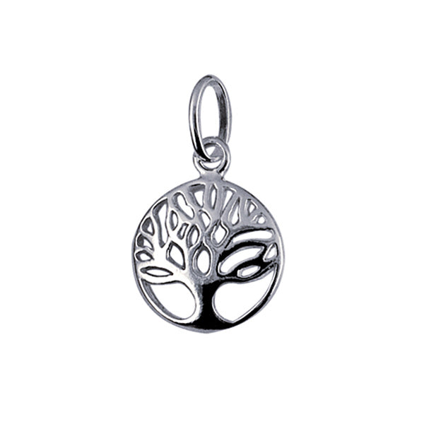 Silver Tree Of Life Charm