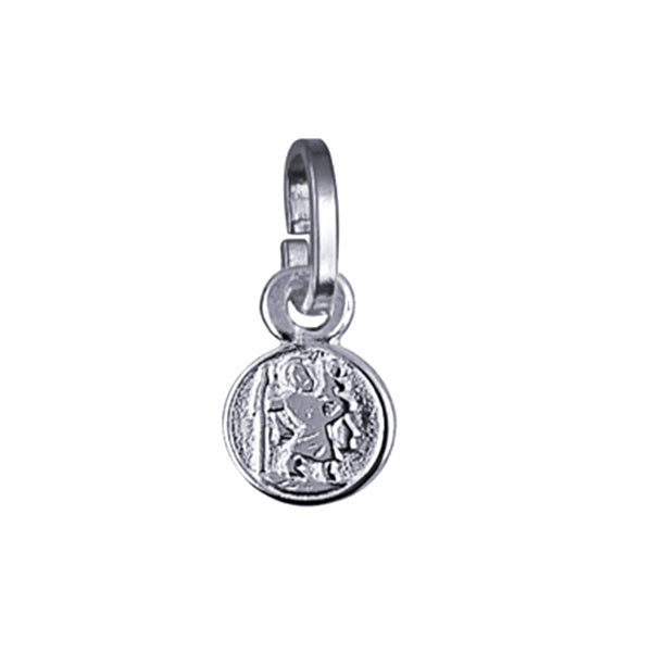 Silver Saint Christopher Charm