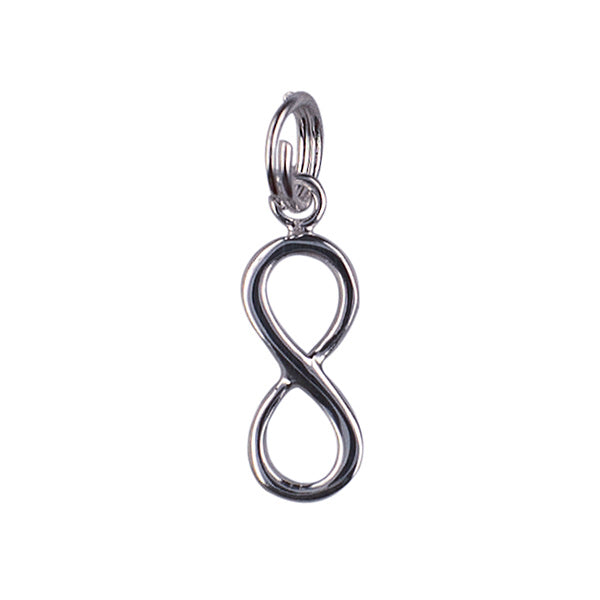 Silver Infinity Charm