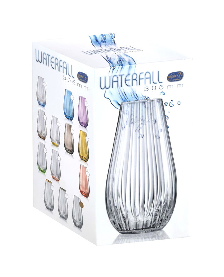 Bohemia Crystal Waterfall Vase