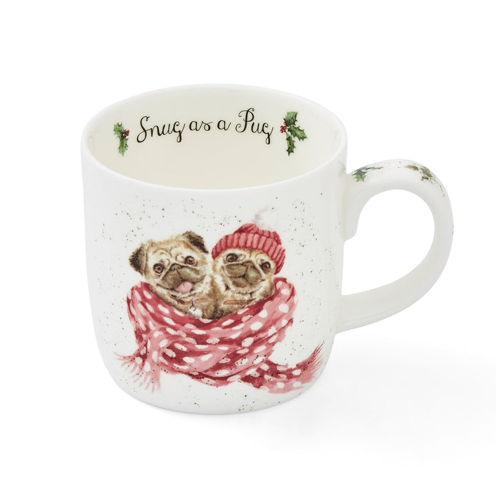 Wrendale Snug As A Pug Mug