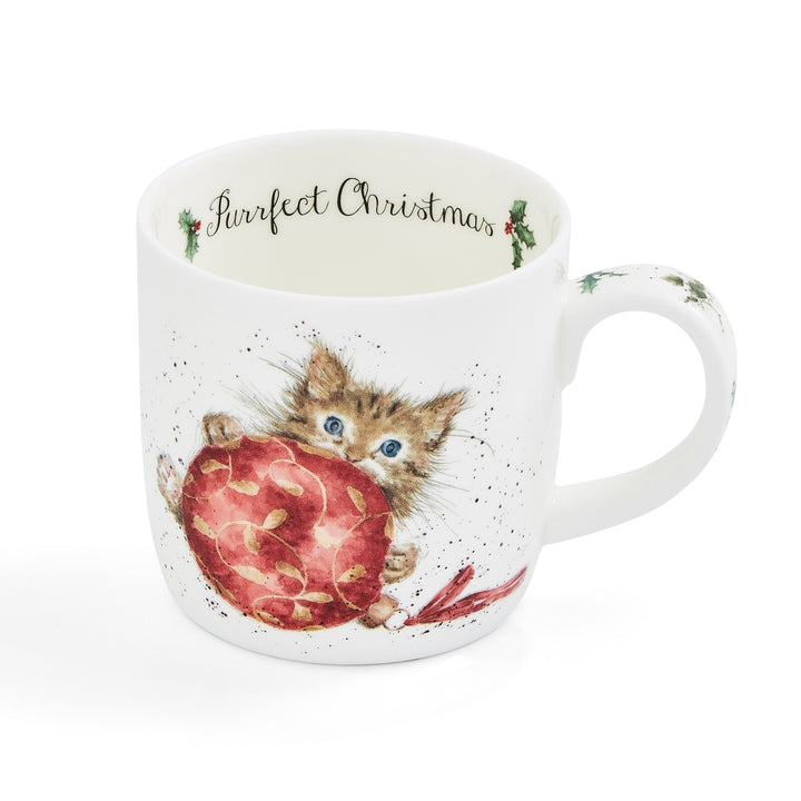 Wrendale Purrfect Christmas Kitten Mug