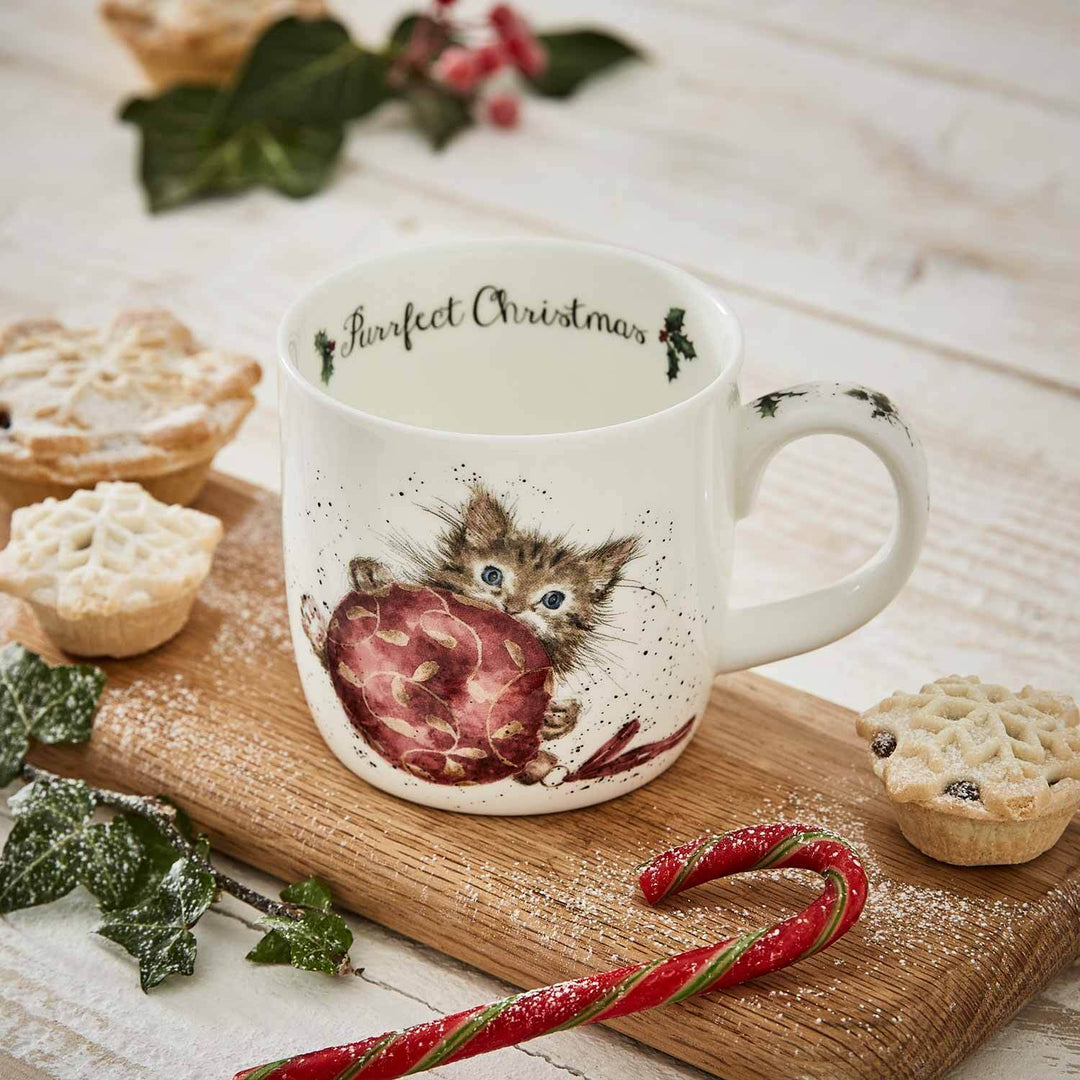 Wrendale Purrfect Christmas Kitten Mug