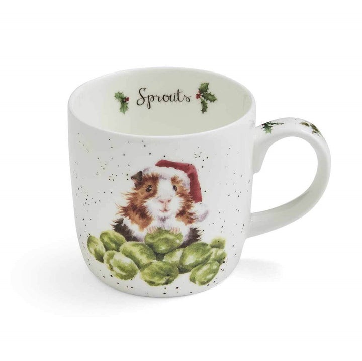 Wrendale Sprouts Guinea Pig Mug
