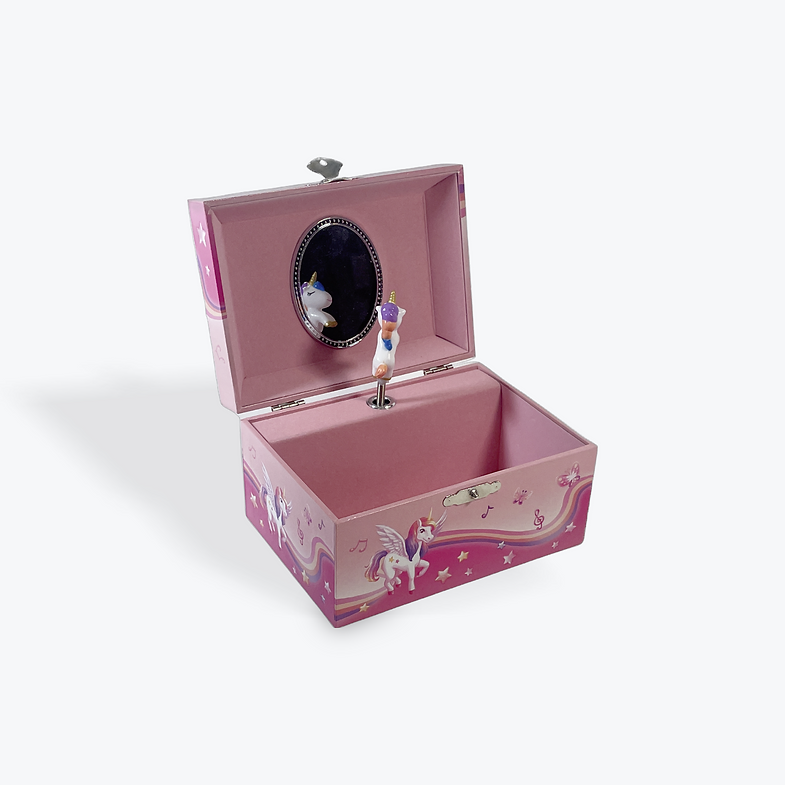 Pink Unicorn Musical Jewellery Box