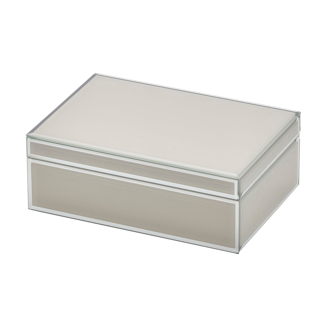 Sara Nude Large Jewellery Box