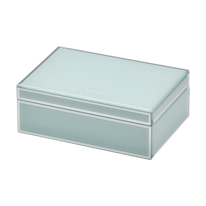 Sara Mint Large Jewellery Box