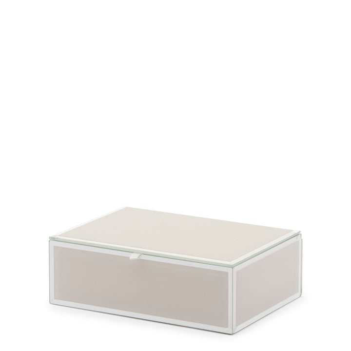 Sara Nude Medium Jewellery Box