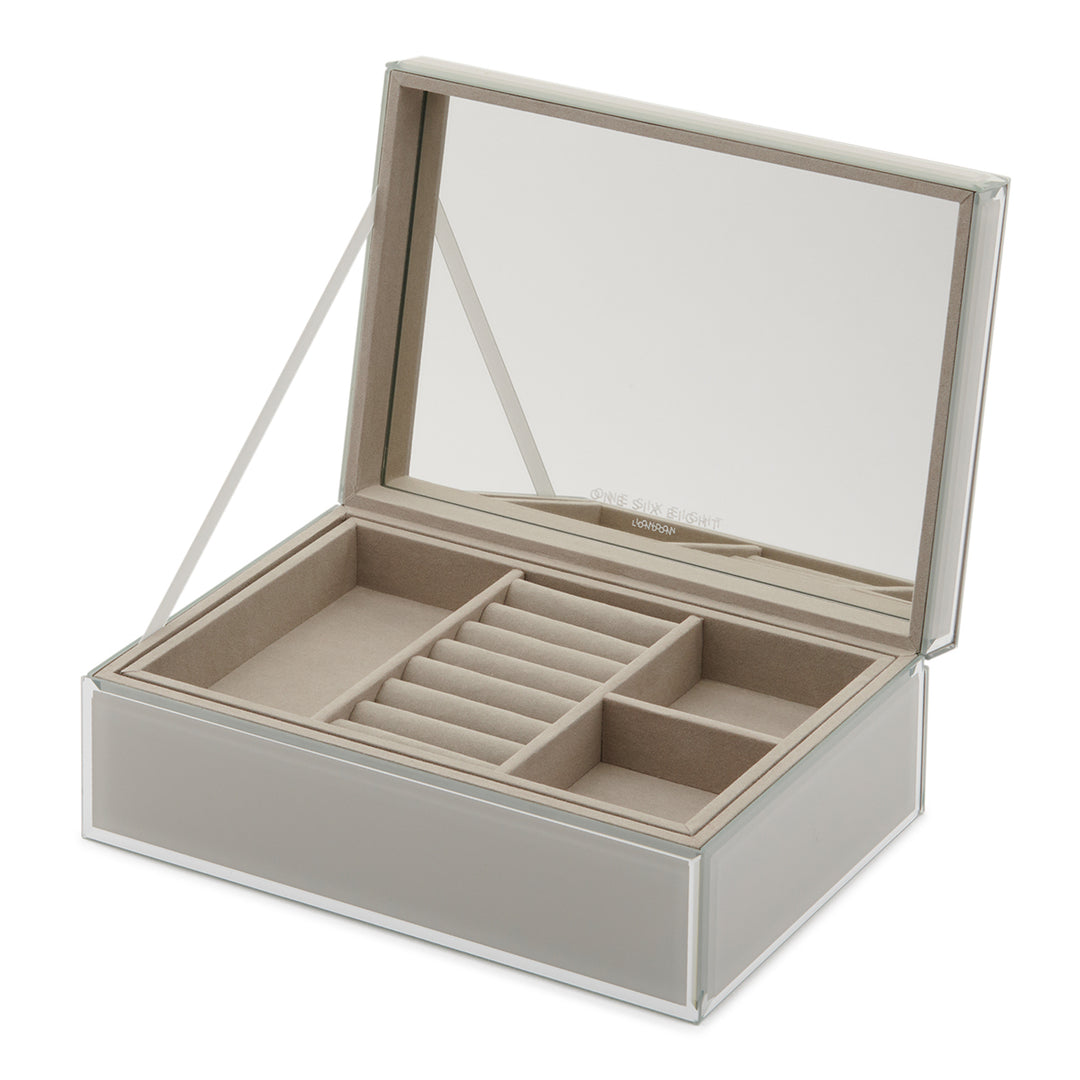 Sara Cool Grey Large jewel box Sara Cool Grey Large jewel box