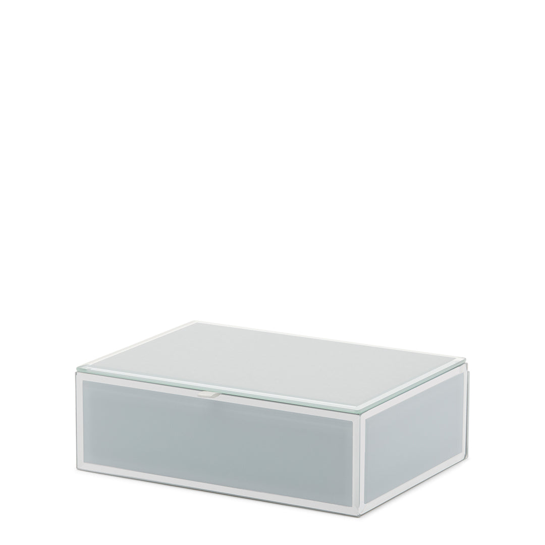 "Sara" Pale Blue Medium Jewellery Box