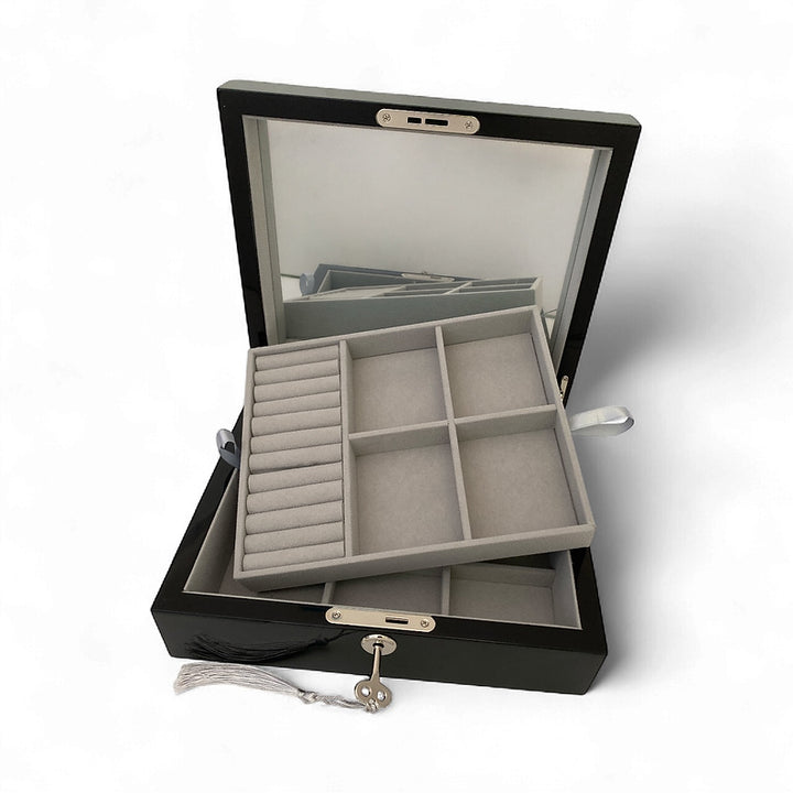 Black Gloss Jewellery Box