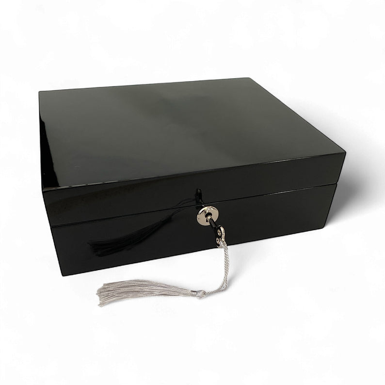 Black Gloss Jewellery Box