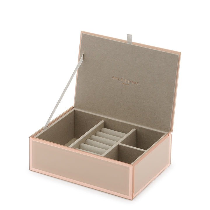Sara Blush Medium Jewellery Box