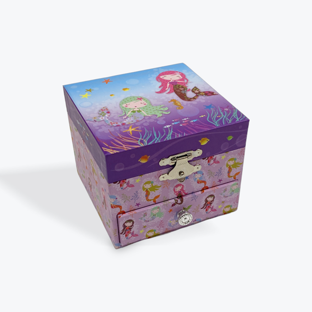 Mermaid Kids Musical Jewellery Box