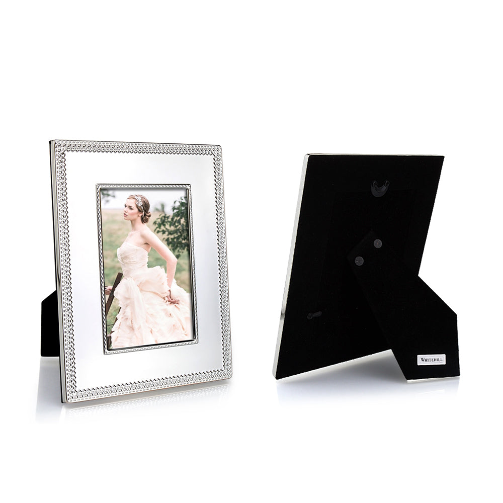 Whitehill Frames - Silver Plated "Belgravia" Photo Frame 10cm x 15cm