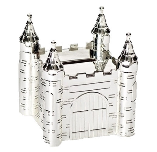 Whitehill Castle Silver Plated Money Box