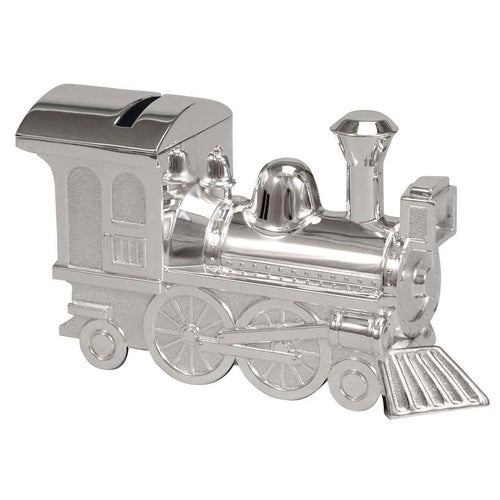 Whitehill Sterling Silver Plated Train Money Box