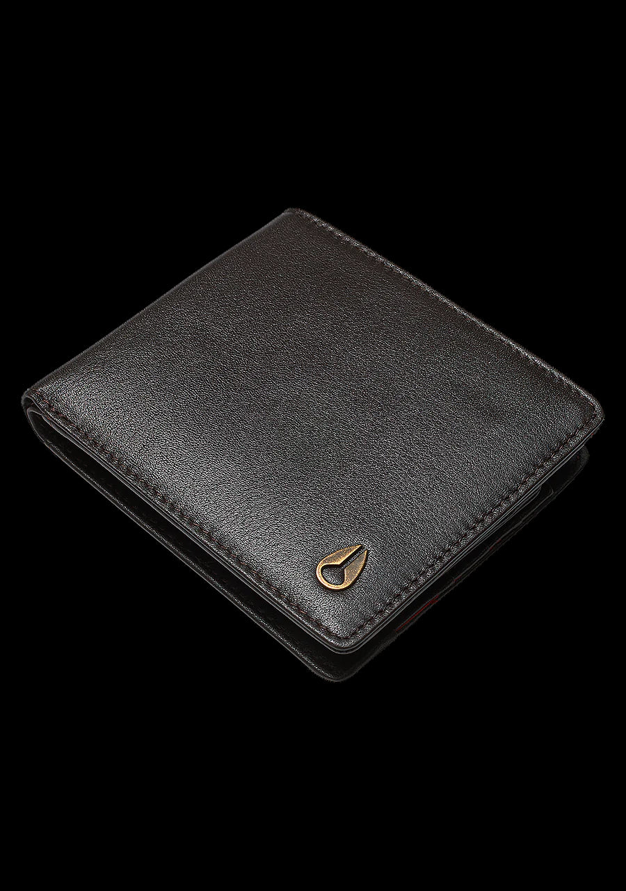 Nixon Pass Leather Wallet - Brown