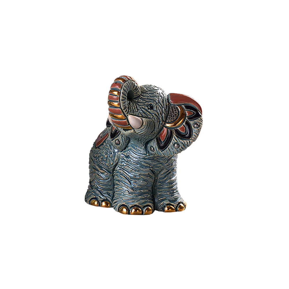 De Rosa Baby Samburu Elephant Figurine